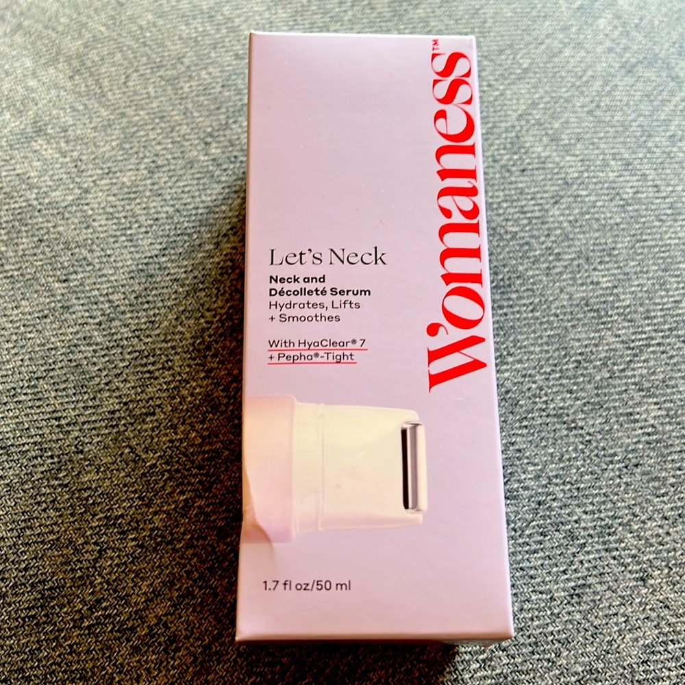 Womaness Let’s Neck - Neck and Décolleté Serum - NIB